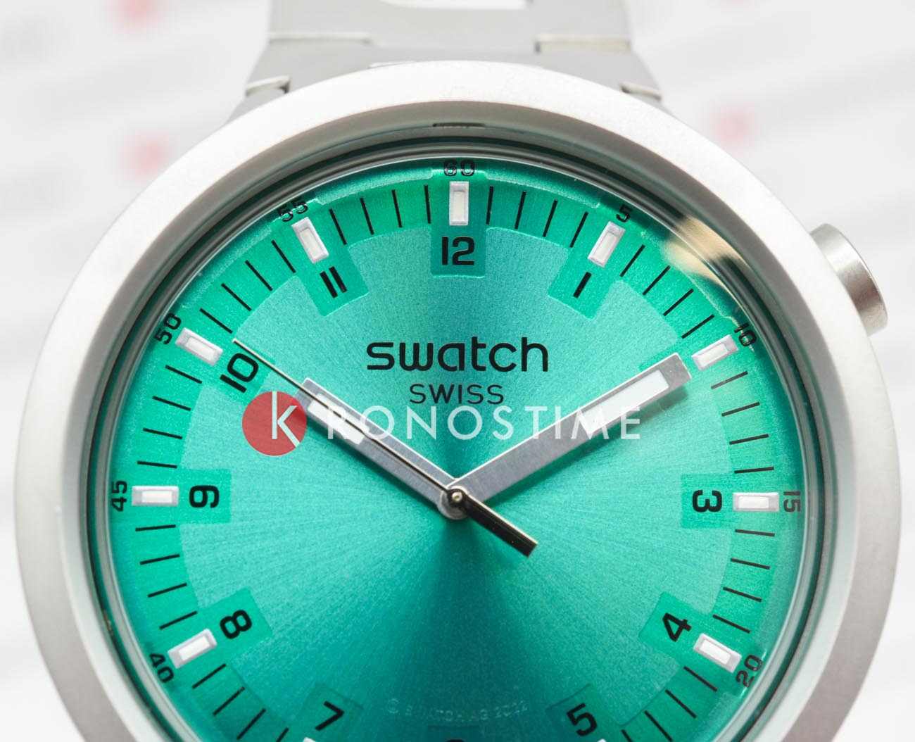 Swatch Swatch Big Bold Irony Standard SB07S100G, big bold швейцария женские часы на браслете нержавеющая сталь боковой вид