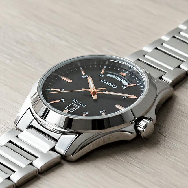 Casio Casio Collection MTP-1370D-1A2VDF (MTP-1370D-1A2)  — детали корпуса и нержавеющая сталь