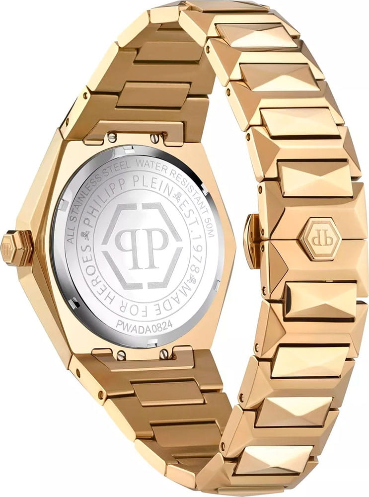 Philipp Plein Philipp Plein Skull Spikes PWADA0524 , наручные женские часы фото под углом
