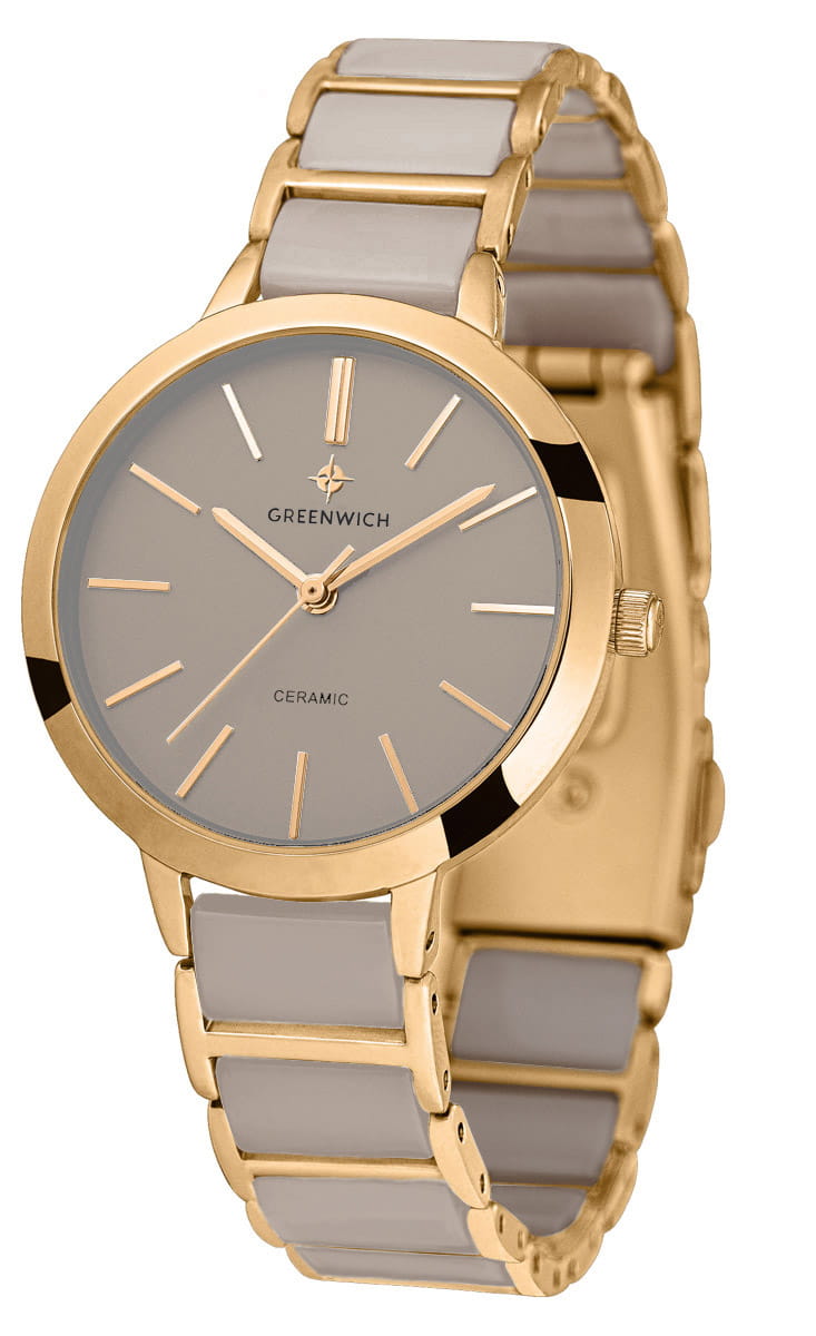 Greenwich Greenwich Fortune GW 331.40.34 , наручные женские часы фото под углом