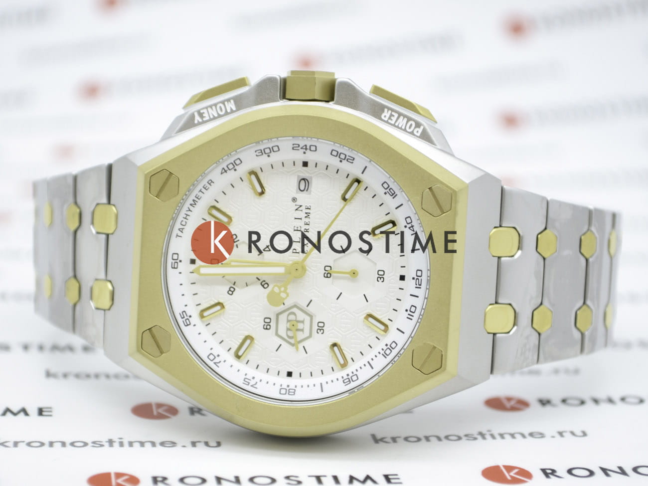 Philipp Plein Philipp Plein Extreme PWGAA0421 мужские часы белый циферблат на запястье