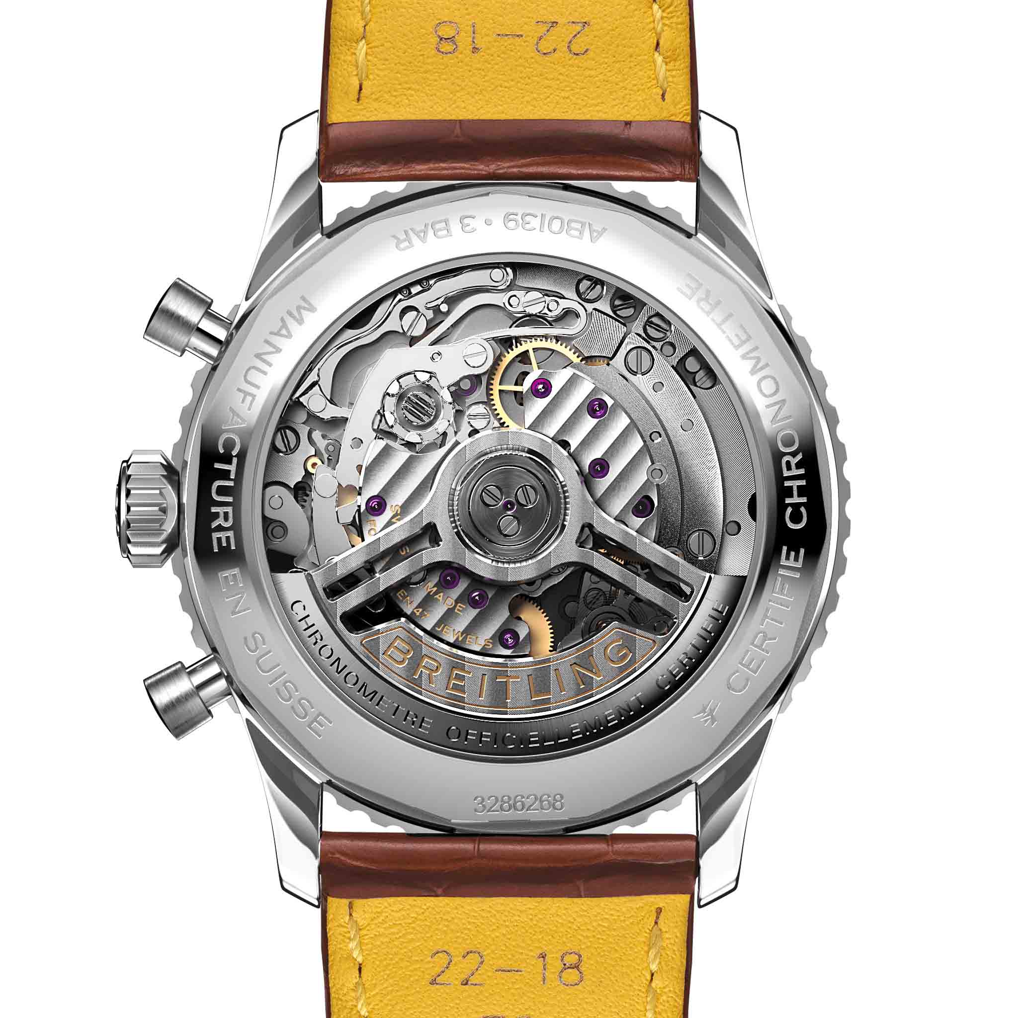 Breitling Breitling Navitimer B01 Chronograph 41 AB0139211G1P1 , наручные мужские часы фото под углом