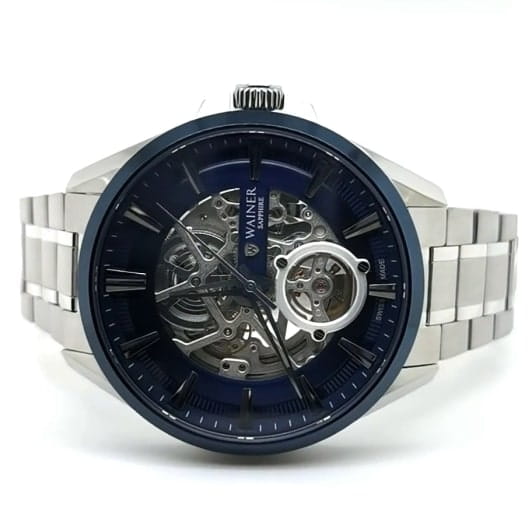 Wainer Wainer Masters Edition WA.25511-B,  швейцария мужские часы на браслете нержавеющая сталь боковой вид