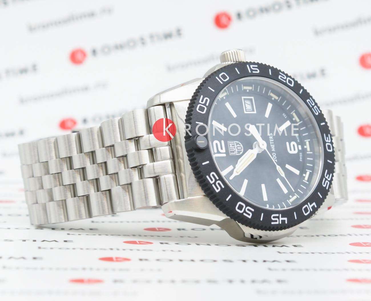 Luminox Luminox Pacific Diver XS.3122M.1 кварцевые мужские часы часы крупный план черный циферблата