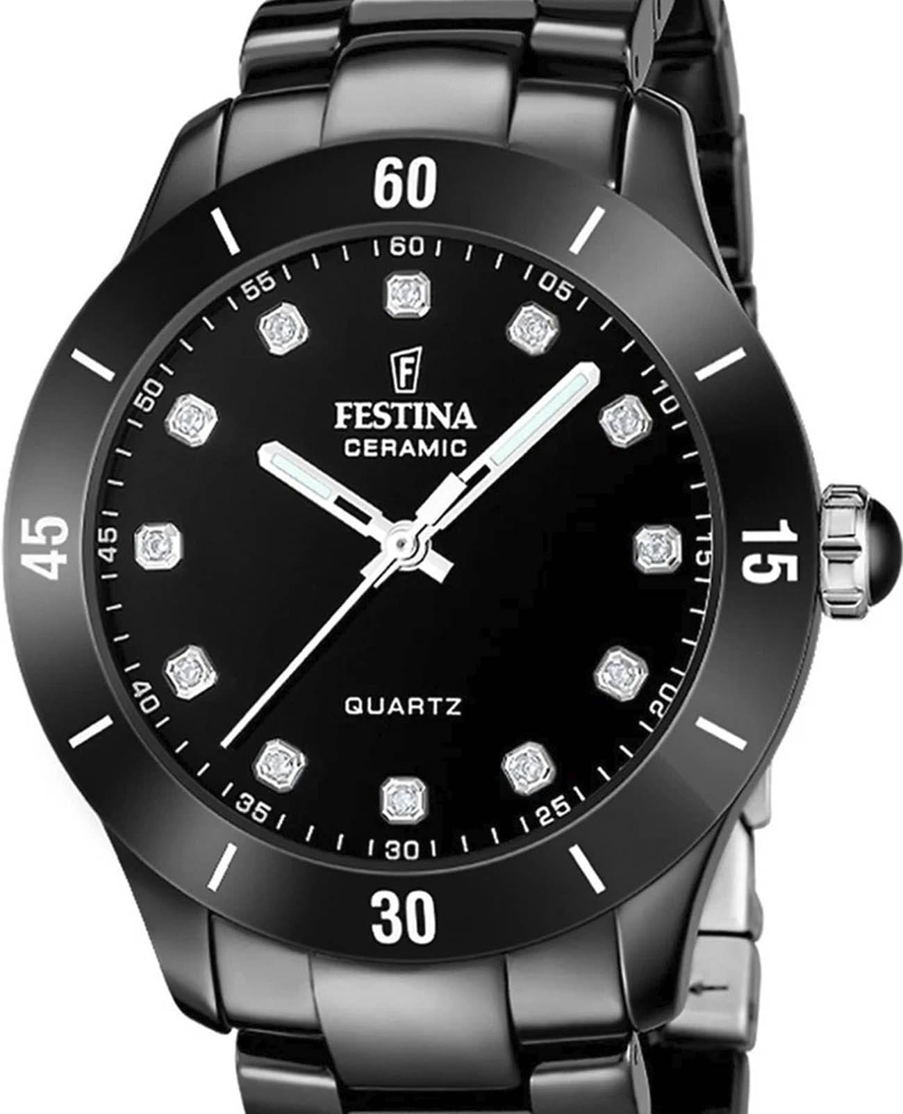 Festina Festina Ceramic F20723/2 , наручные женские часы фото под углом