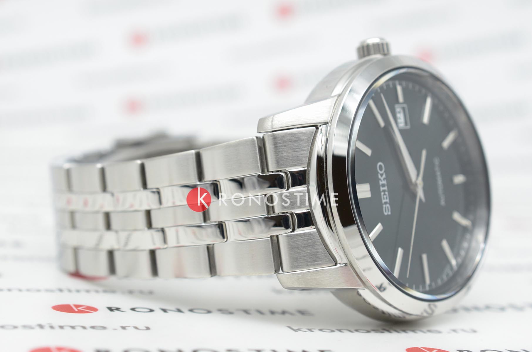 Seiko Seiko Conceptual Series Dress SRPH89K1 мужские часы зеленый циферблат на запястье