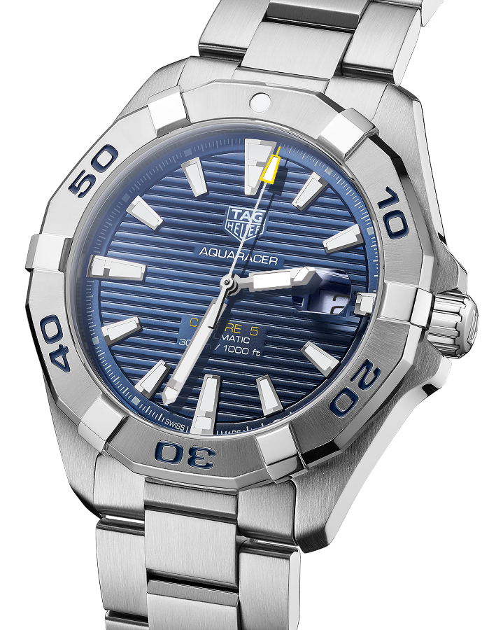 TAG Heuer TAG Heuer Aquaracer Professional 300 WBD2112.BA0928 мужские часы синий циферблат на запястье