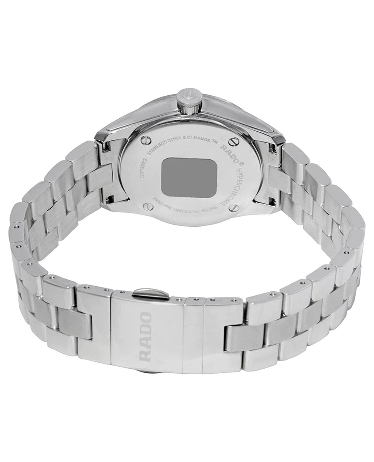 Rado Rado Hyperchrome R32112103, hyperchrome швейцария женские часы на браслете нержавеющая сталь боковой вид