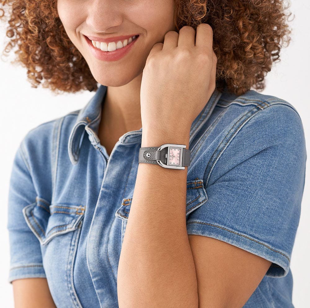 Fossil Fossil Harwell ES5265 , наручные женские часы фото под углом