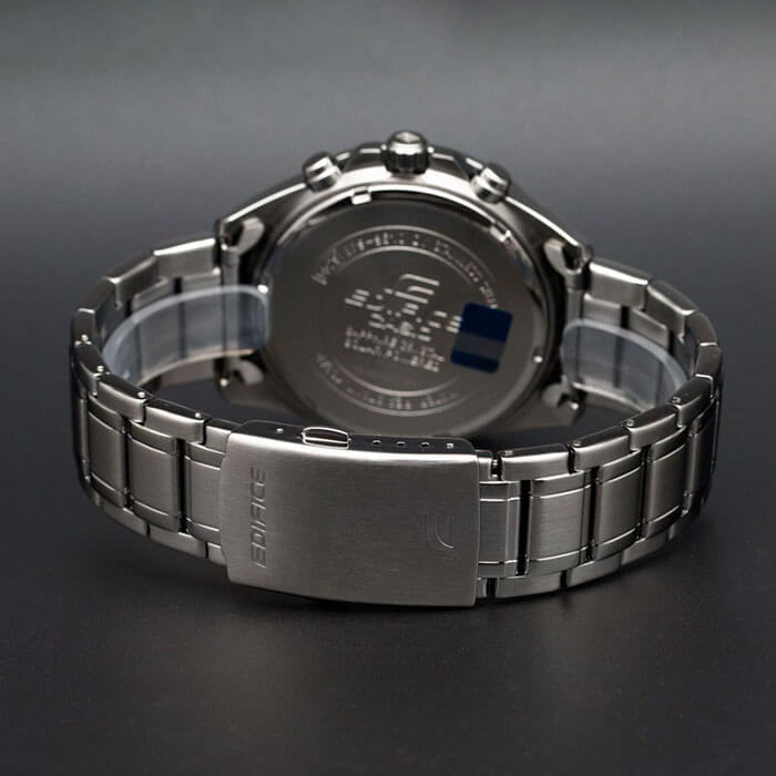 Casio Casio Edifice EFS-S510D-2A кварцевые мужские часы часы крупный план синий циферблата