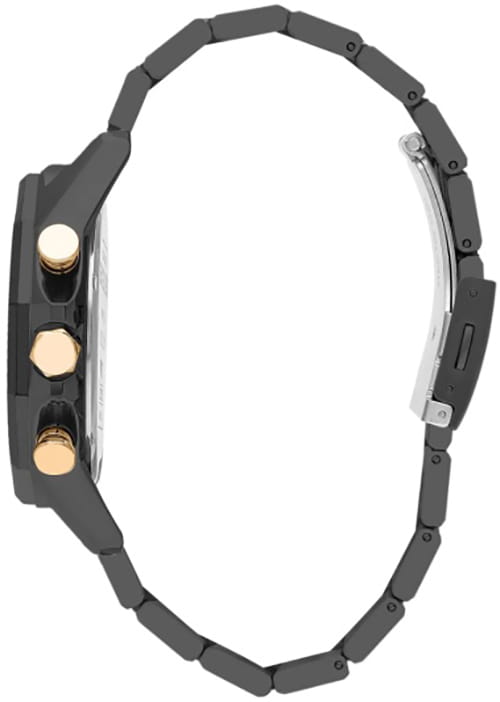 Slazenger Slazenger SL.09.2312.2.05,  англия мужские часы на браслете суперметалл с ip покрытием боковой вид