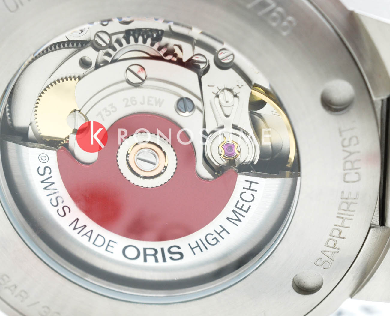Oris Oris Aquis 01 733 7766 4135-07 8 22 05PEB механические мужские часы часы крупный план синий циферблата