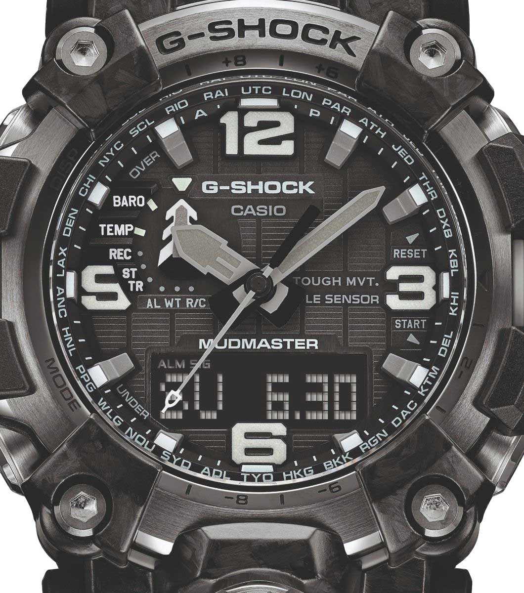 Оригинальные часы Casio Casio G-Shock GWG-2000-1A1DR (GWG-2000-1A1) электронные калибр механизма  общий вид