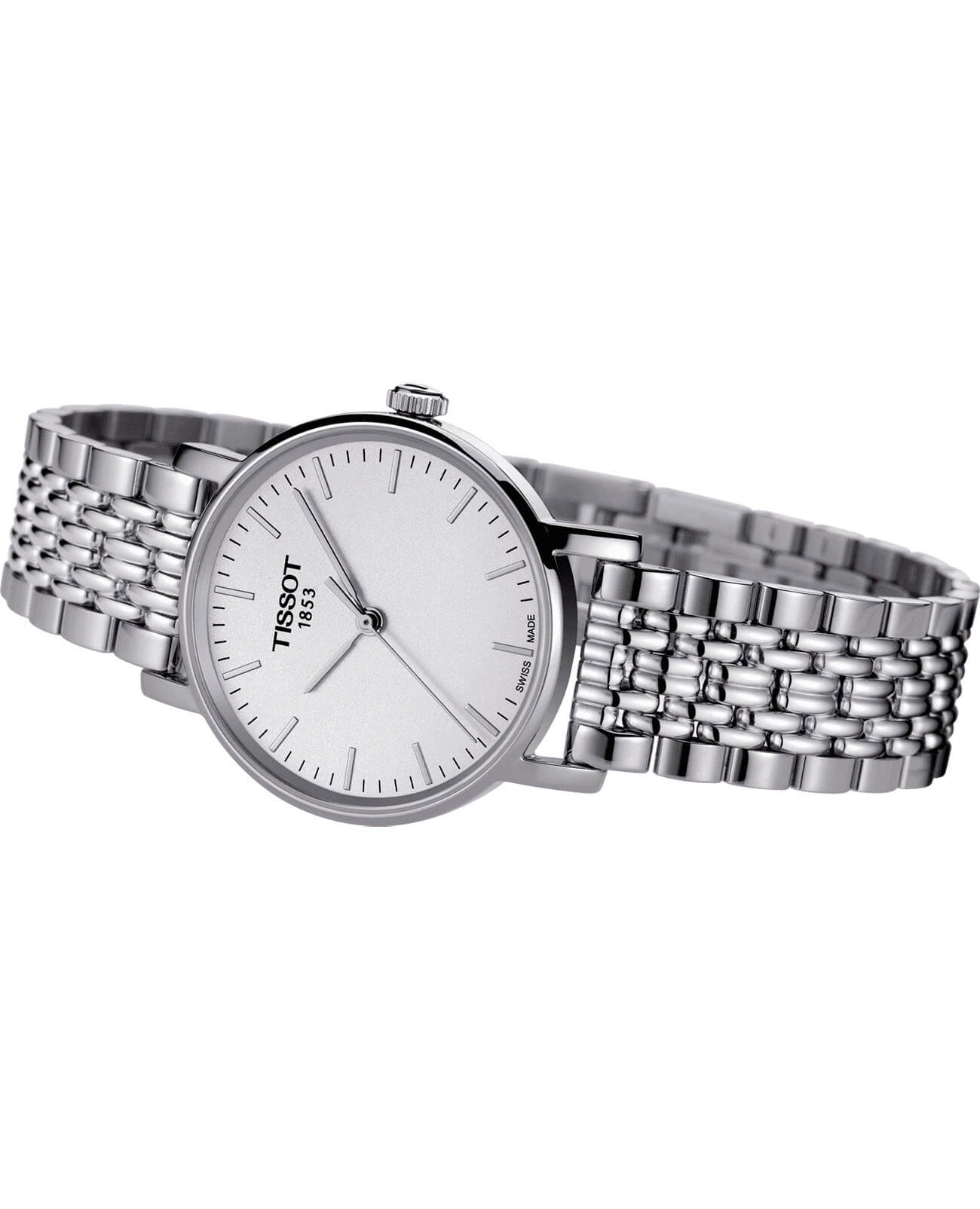 Tissot Tissot Everytime Small T109.210.11.031.00, t-classic швейцария женские часы на браслете нержавеющая сталь боковой вид