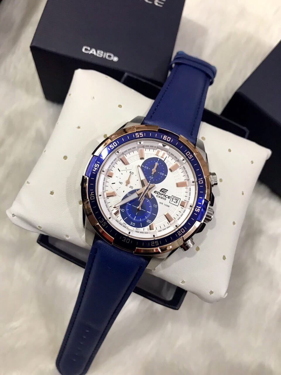 Casio Casio Edifice EFR-539L-7CVUDF (EFR-539L-7C) EFR - задняя крышка металл сталь корпуса, япония часы