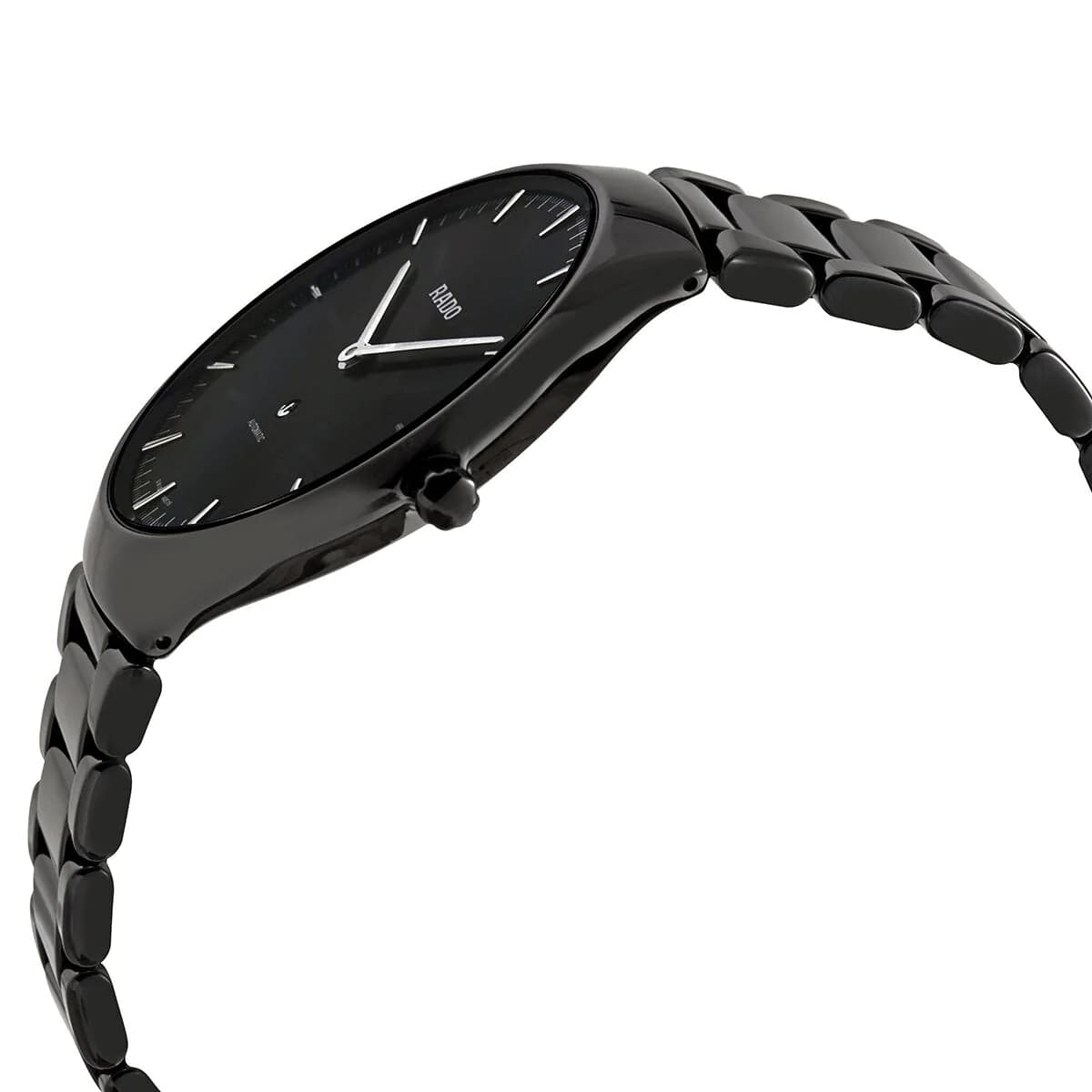 Rado Rado True Thinline R27969152, true thinline швейцария мужские часы на браслете высокотехнологичная керамика боковой вид