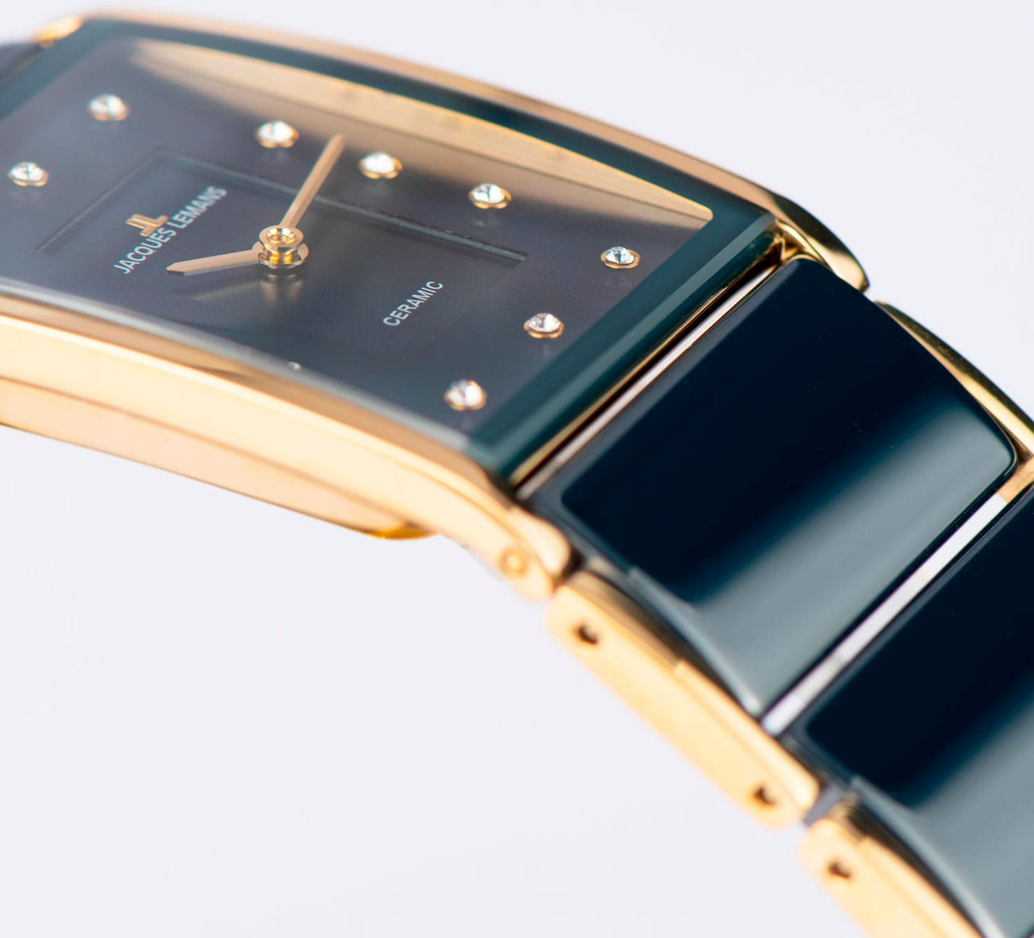 Jacques Lemans Jacques Lemans High Tech Ceramic 1-1940L, high tech ceramic австрия женские часы на браслете сталь + керамические вставки боковой вид