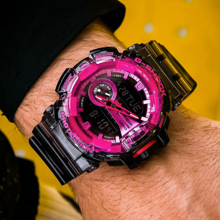 Casio Casio G-Shock GA-400SK-1A4 лимитированной серии, наручные мужские часы фото под углом