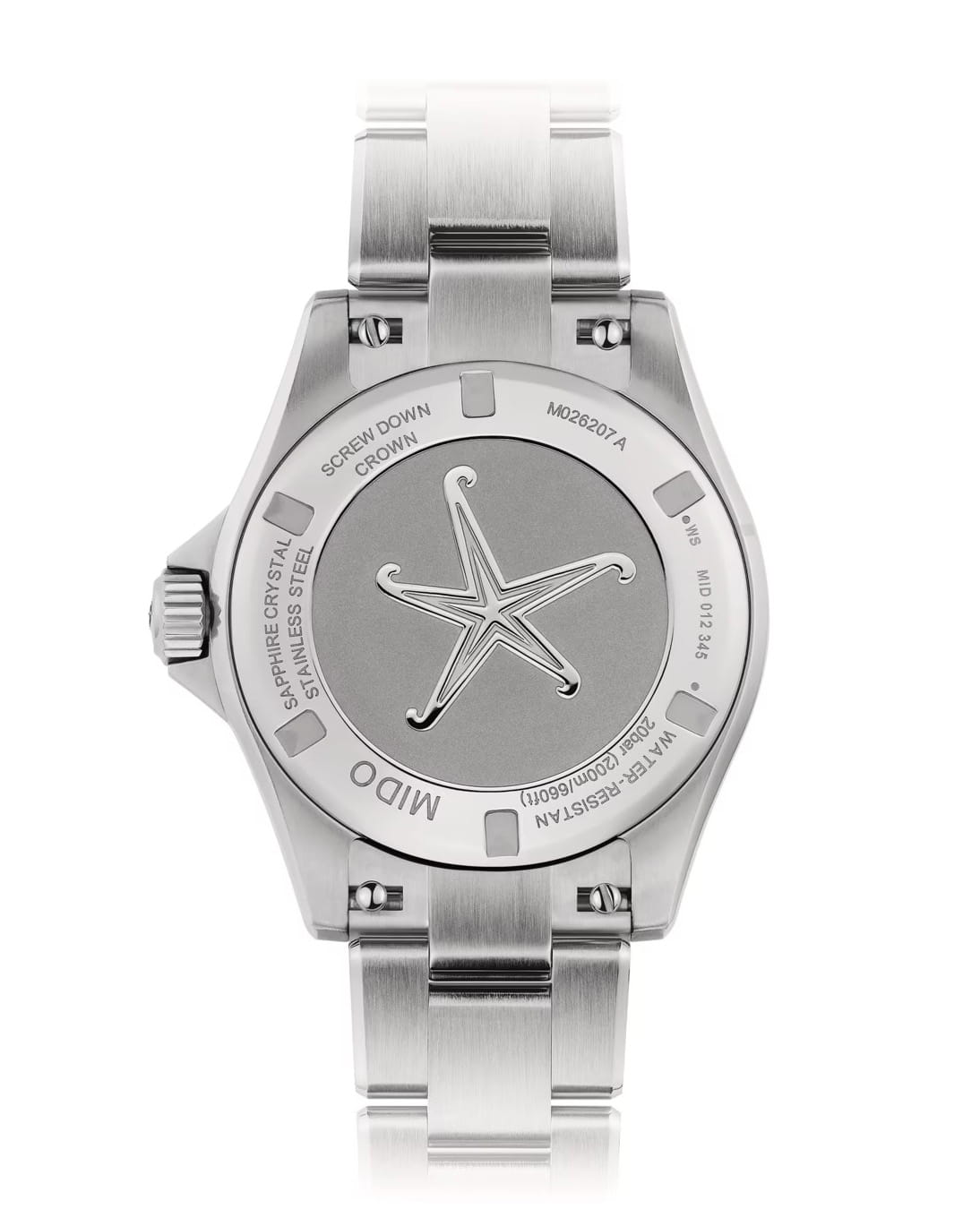 Mido Mido Ocean Star 36.5 M026.207.11.041.00 , наручные женские часы фото под углом