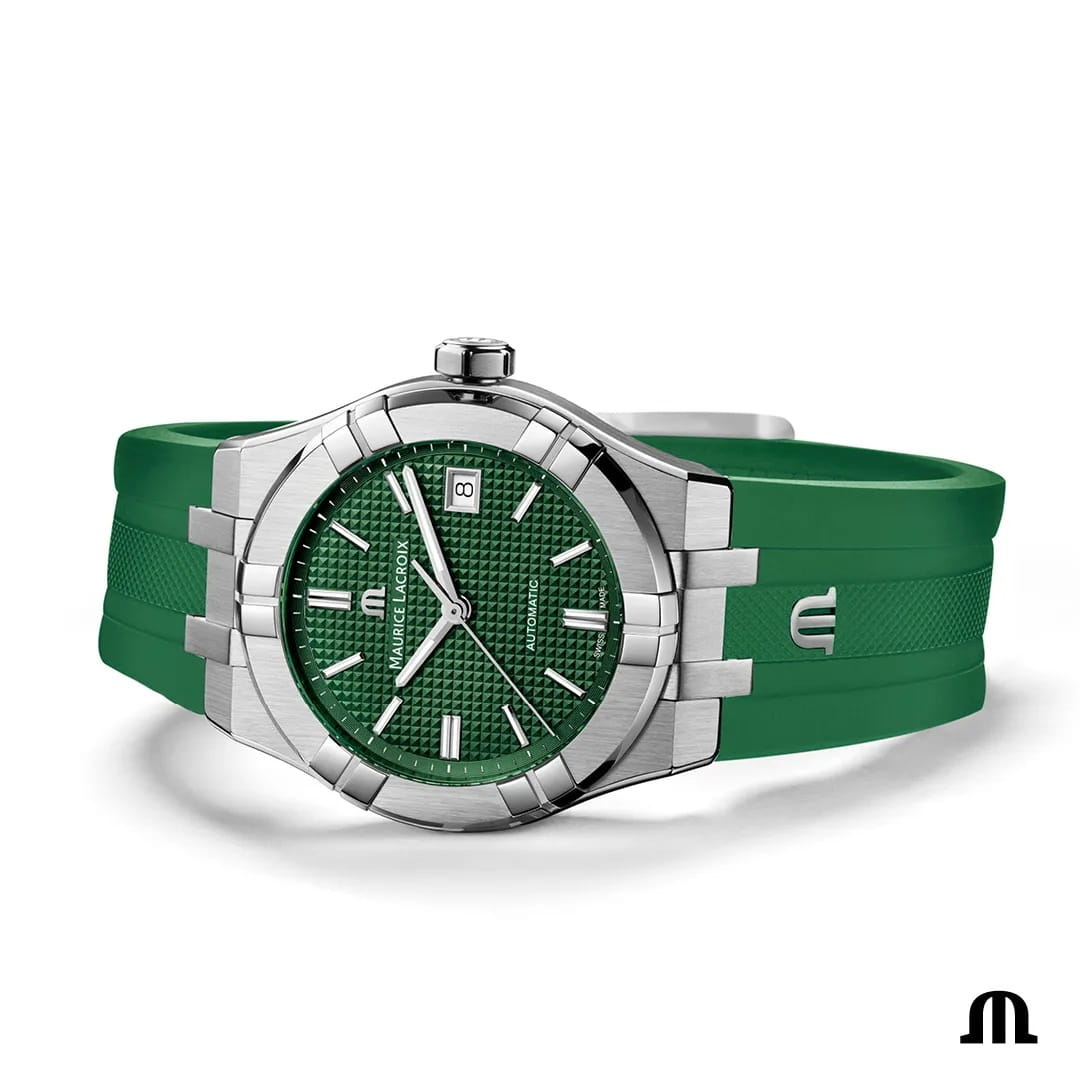 Maurice Lacroix Maurice Lacroix Aikon Automatic AI6008-SS00F-630-D , наручные мужские часы фото под углом