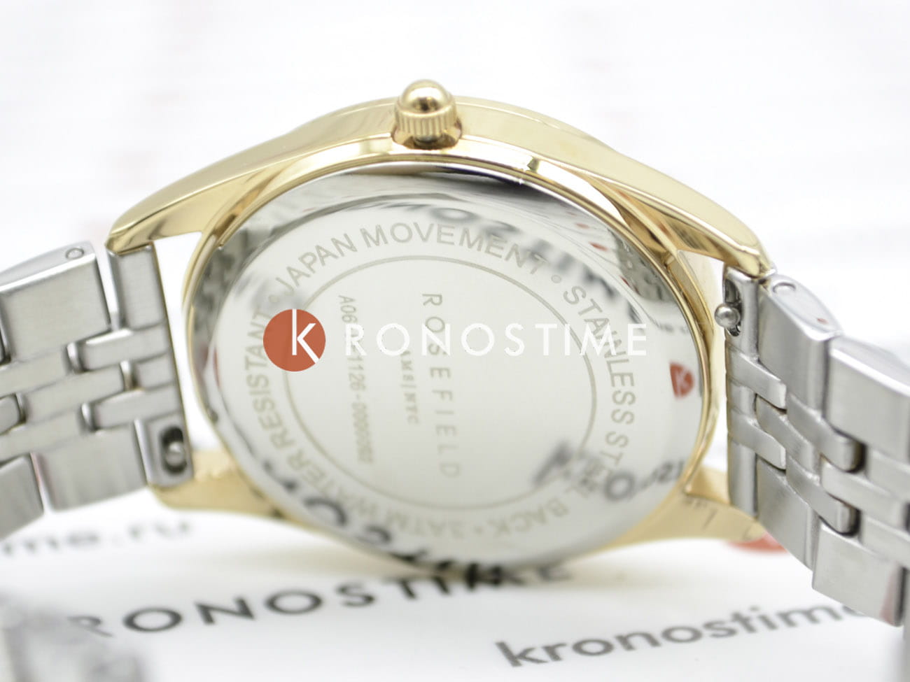 Rosefield Rosefield The Ace ACSRD-A06  — детали корпуса и сталь c pvd покрытием