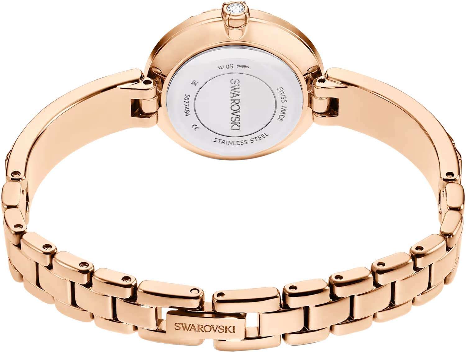 Swarovski Swarovski Matrix Bangle 5677484  - задняя крышка металл сталь корпуса, швейцария часы