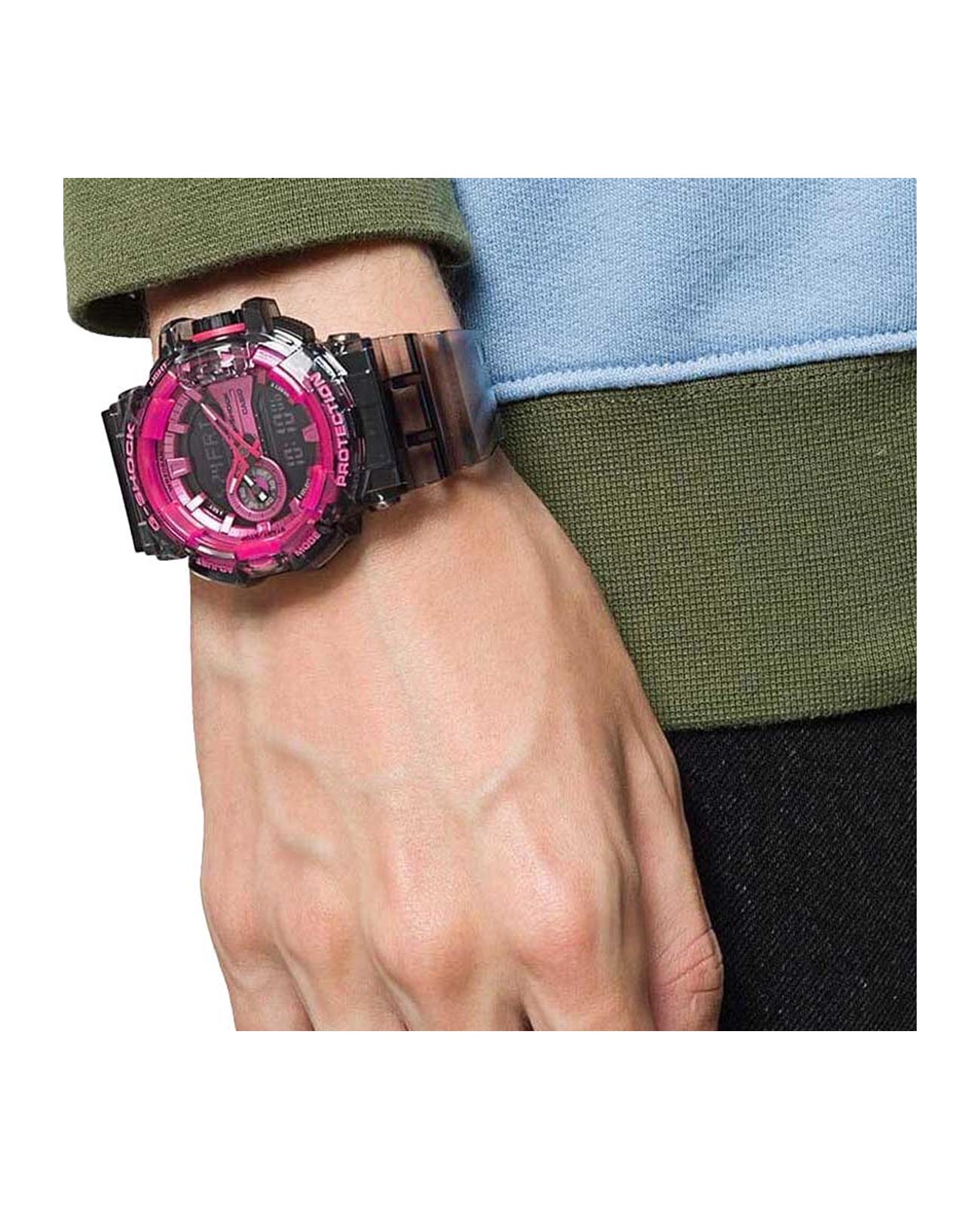 Casio Casio G-Shock GA-400SK-1A4 — полный набор фото мужские часы япония