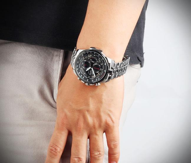 Casio Casio Edifice EF-558D-1A EF, наручные мужские часы фото под углом