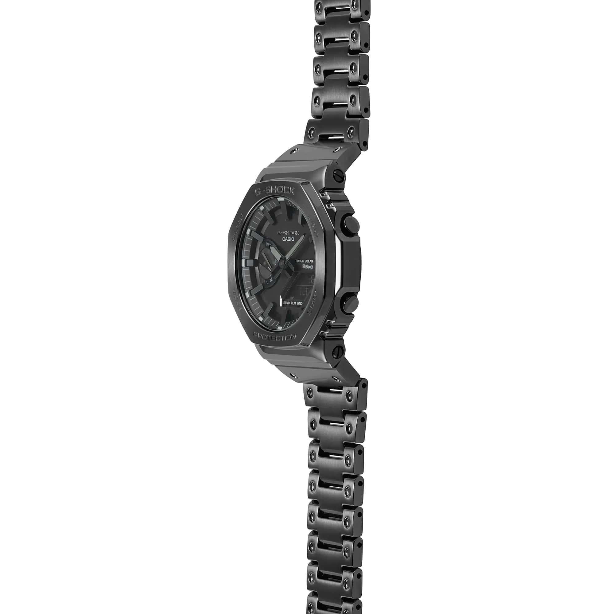 Casio Casio G-Shock GM-B2100BD-1ADR (GM-B2100BD-1A) электронные мужские часы часы крупный план серый циферблата