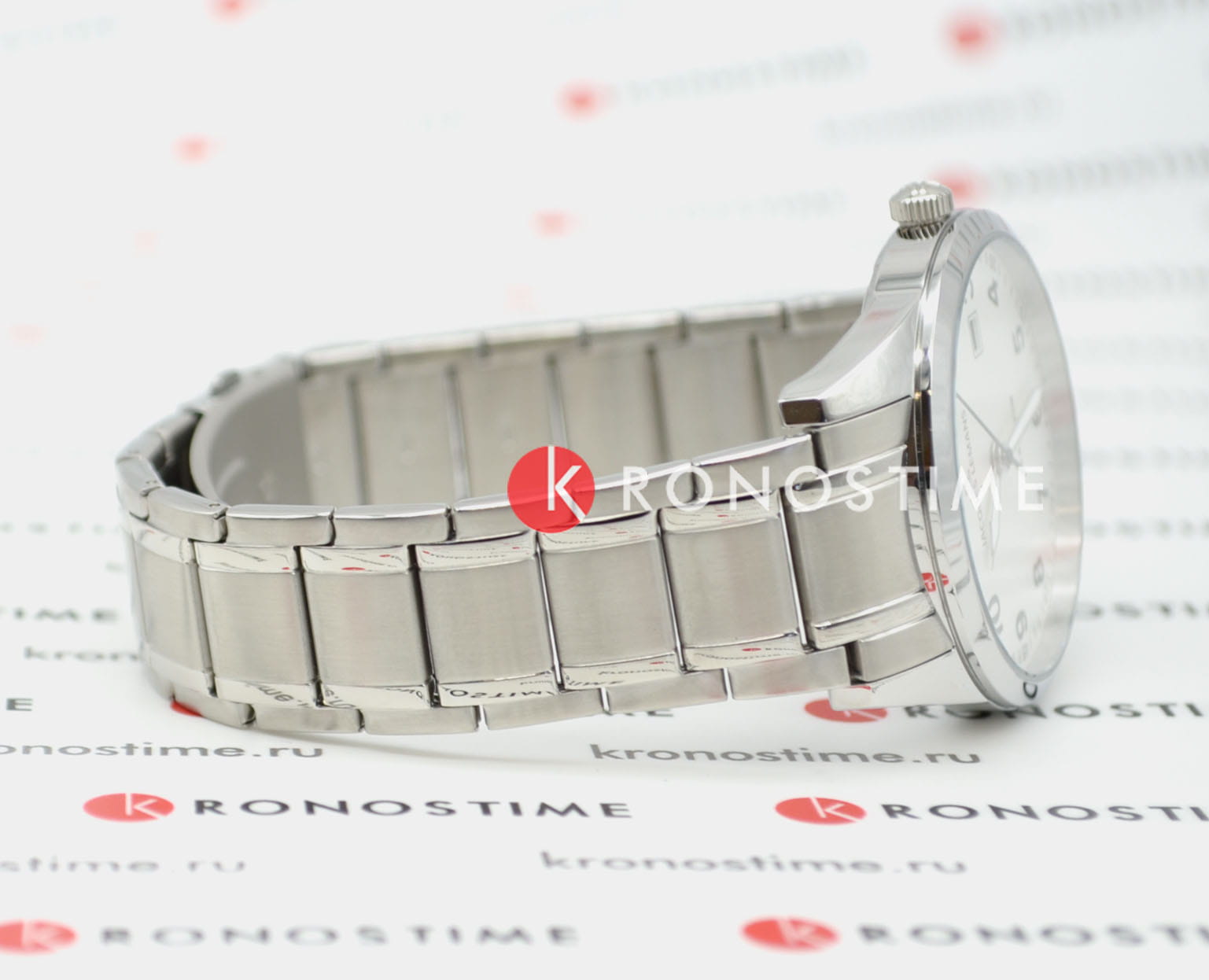 Jacques Lemans Jacques Lemans Classic 1-2002R,  австрия мужские часы на браслете нержавеющая сталь боковой вид