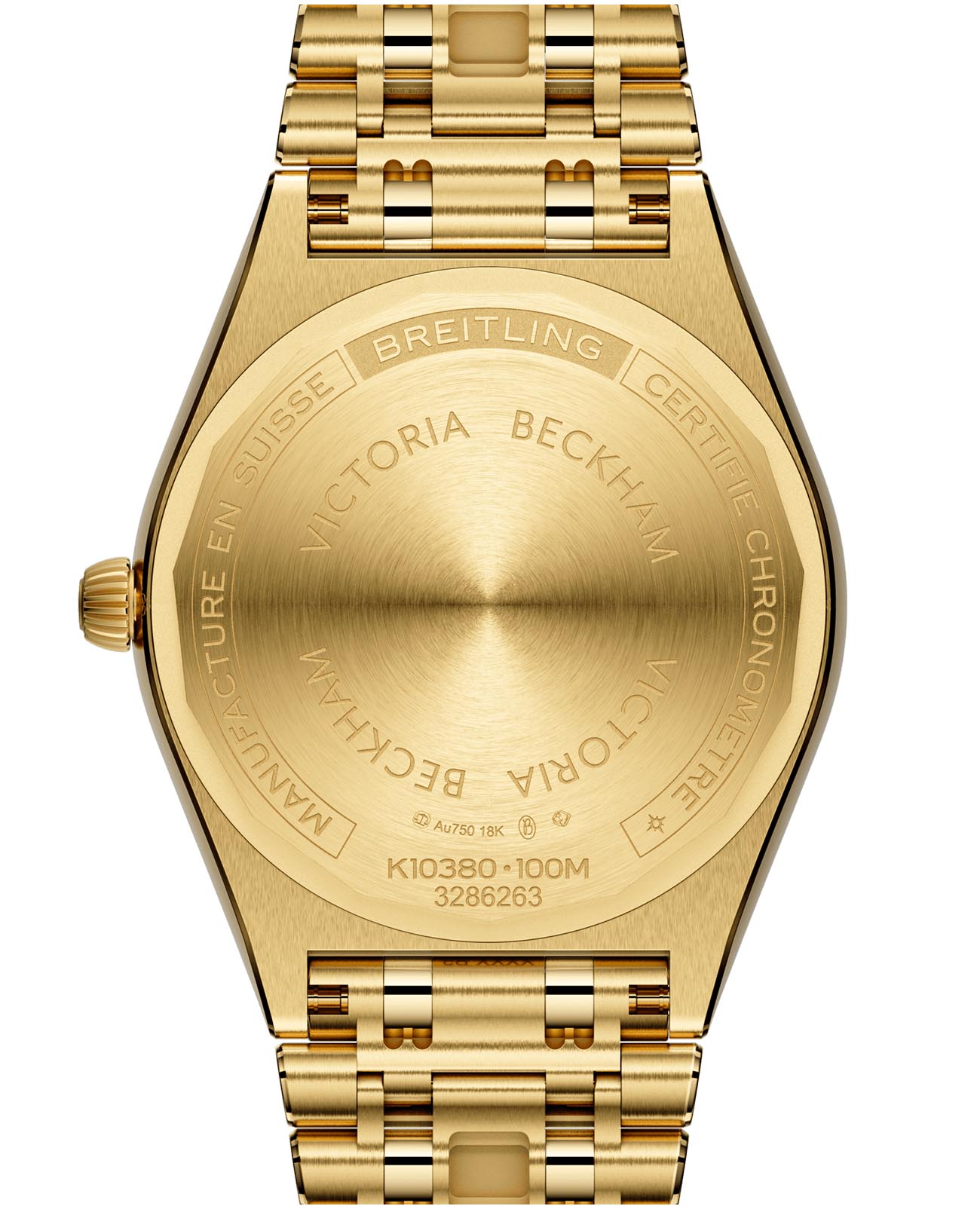 Оригинальные часы Breitling Breitling Chronomat Automatic 36 Victoria Beckham K103801A1C1K1 механические калибр механизма  общий вид