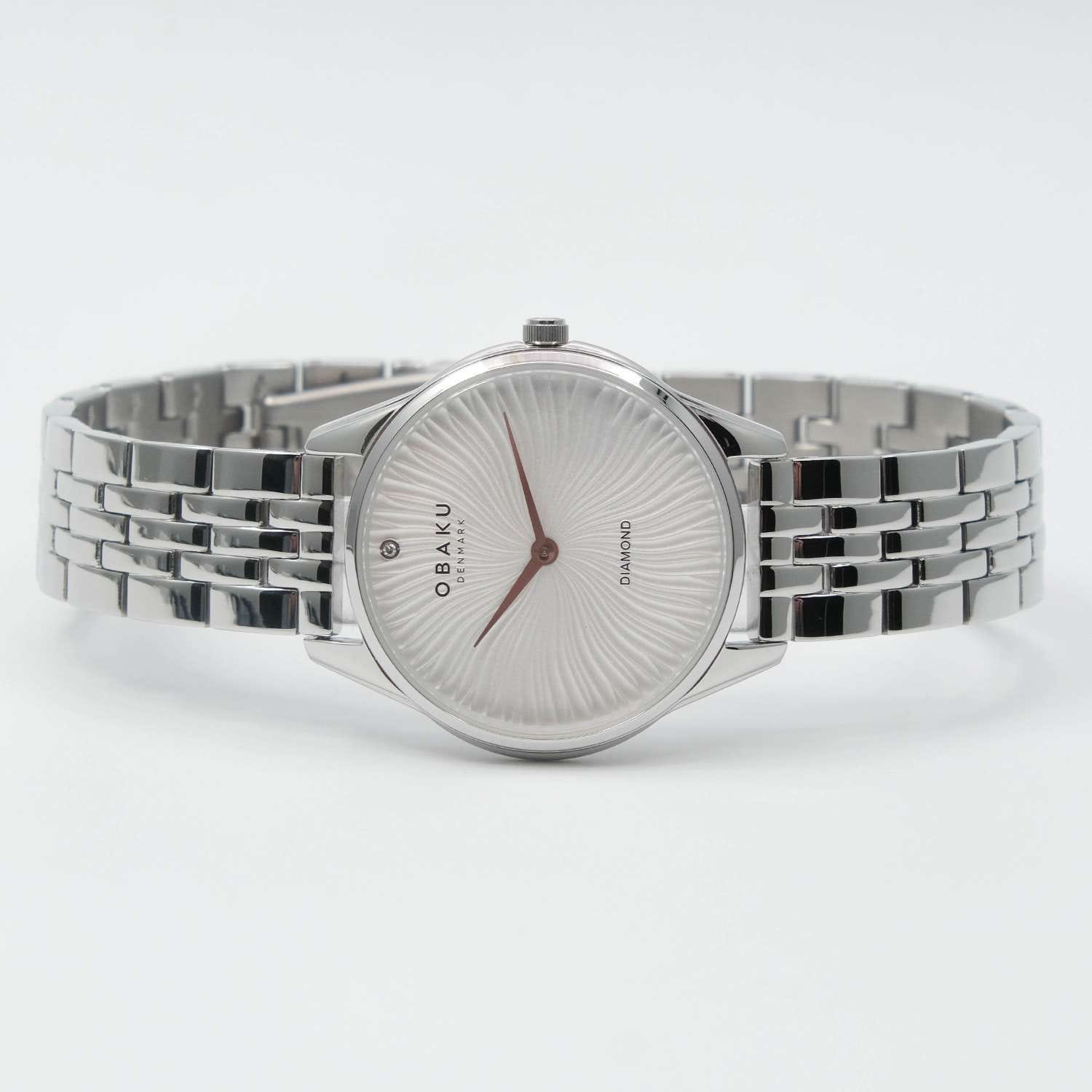 Оригинальные часы Obaku Obaku Diamond V297LXCISC кварцевые калибр механизма  общий вид