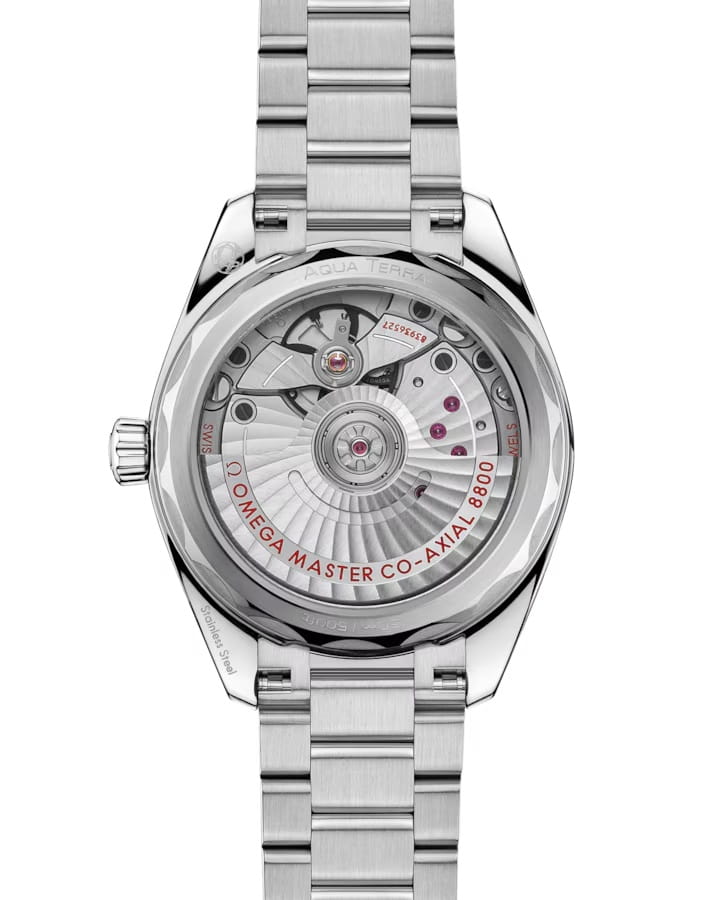 Omega Omega Seamaster Aqua Terra 220.10.34.20.01.001 Aqua Terra, наручные женские часы фото под углом