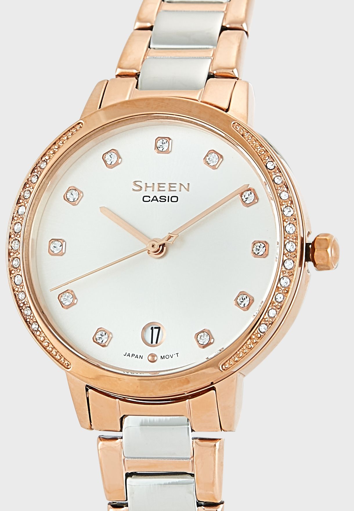 Оригинальные часы Casio Casio Sheen SHE-4056SPG-7A кварцевые калибр механизма  общий вид