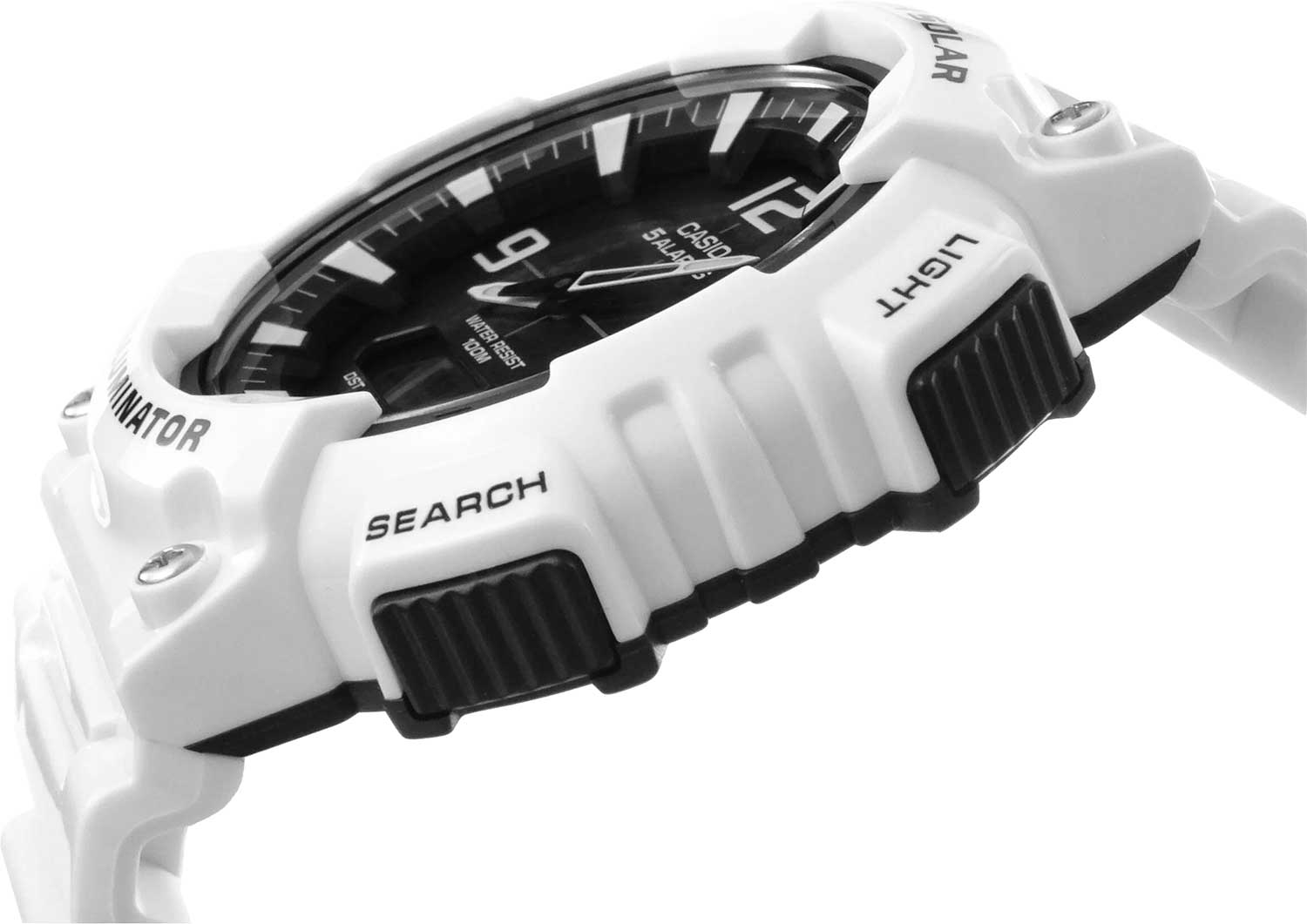 Casio Casio AQ-S810WC-7A,  япония мужские часы на браслете пластик боковой вид