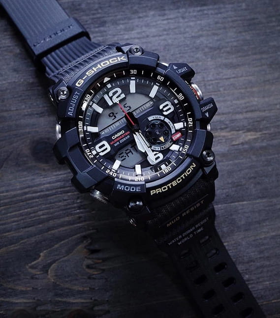 Casio Casio G-Shock GG-1000-1ADR (GG-1000-1A) мужские часы черный циферблат на запястье