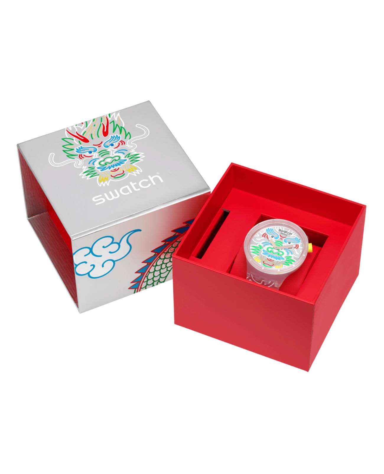 Оригинальные часы Swatch Swatch Big Bold Biosourced Standard SB05Z102 кварцевые калибр механизма  общий вид