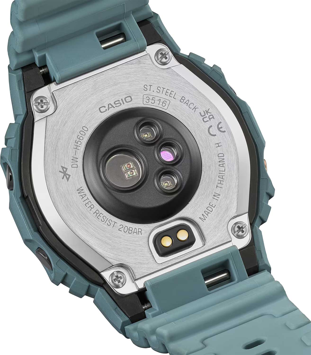 Casio Casio G-Shock DW-H5600-2, g-shock япония мужские часы на браслете пластик боковой вид