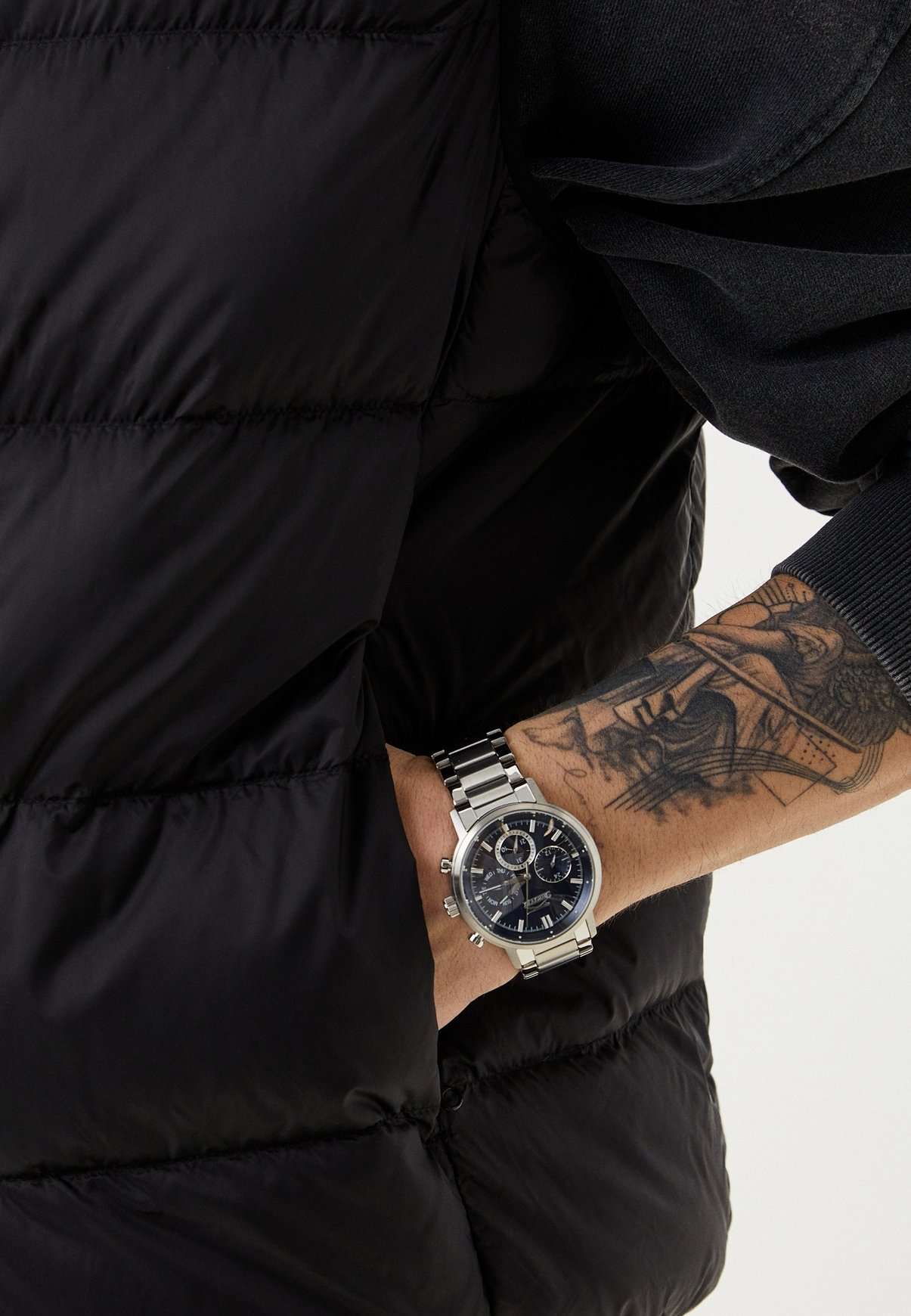 Slazenger Slazenger SL.09.2213.2.04 кварцевые мужские часы часы крупный план синий циферблата