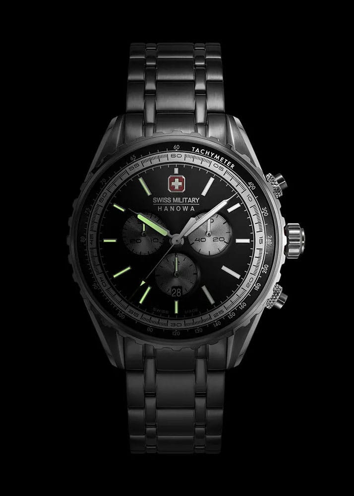 Swiss Military Hanowa SMWGI0000309 мужские часы застежка крупным планом