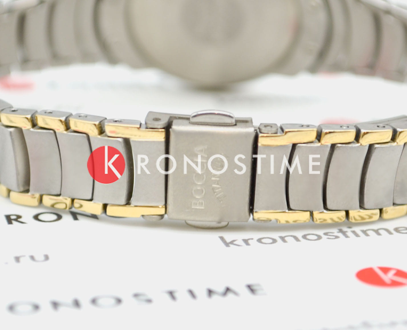 Boccia Titanium 3276-10 женские часы застежка крупным планом