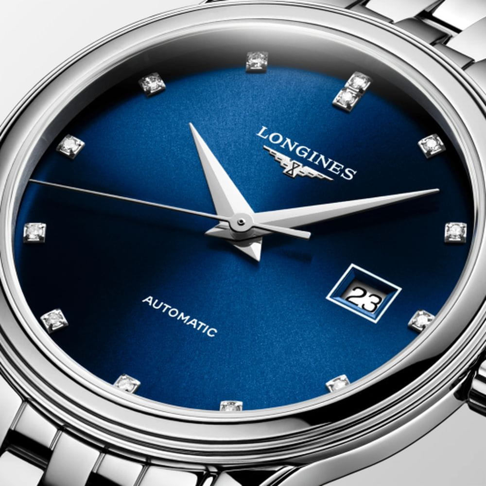 Longines Longines Flagship L4.374.4.97.6 , наручные женские часы фото под углом