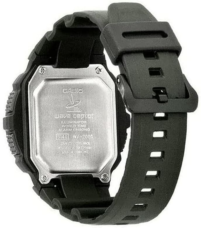 Casio Casio Radio Controlled WV-200R-3AEF, illuminator япония мужские часы на браслете полимер боковой вид
