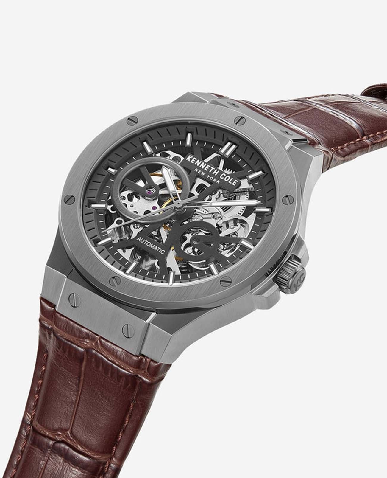 Kenneth Cole KCWGE0033502 мужские часы застежка крупным планом