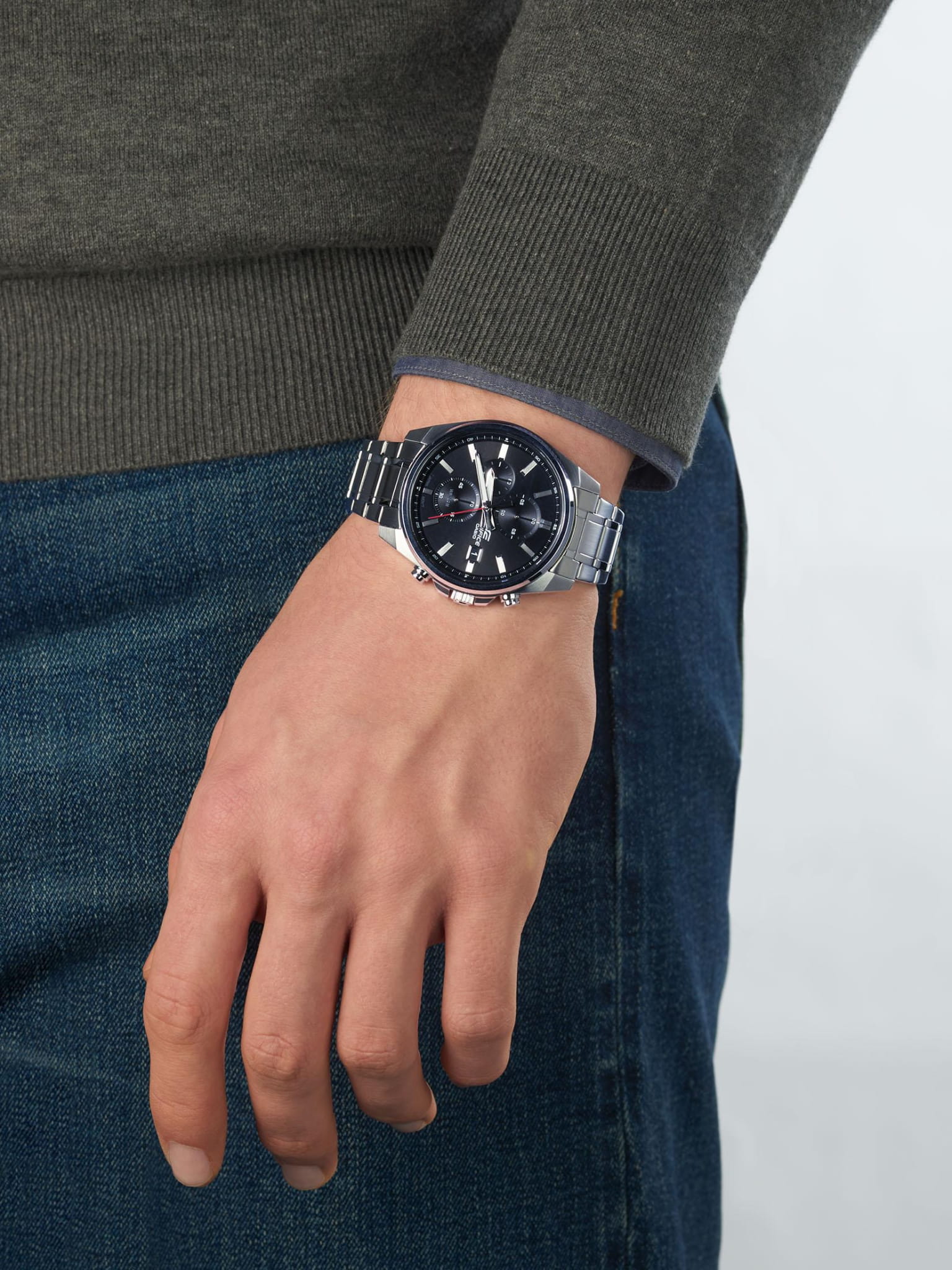 Casio Casio Edifice EFV-610D-1AVUDF (EFV-610D-1A) EFV — детали корпуса и нержавеющая сталь