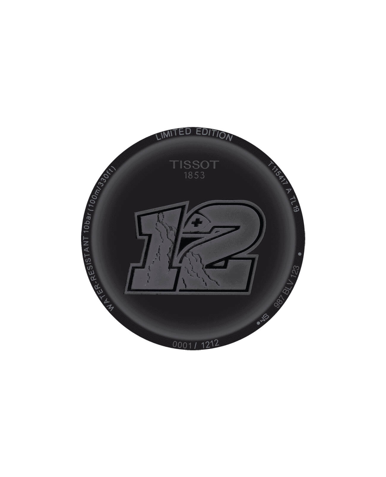 Tissot Tissot T-Race Thomas Luthi 2019 T115.417.37.057.03 T Race, наручные мужские часы фото под углом