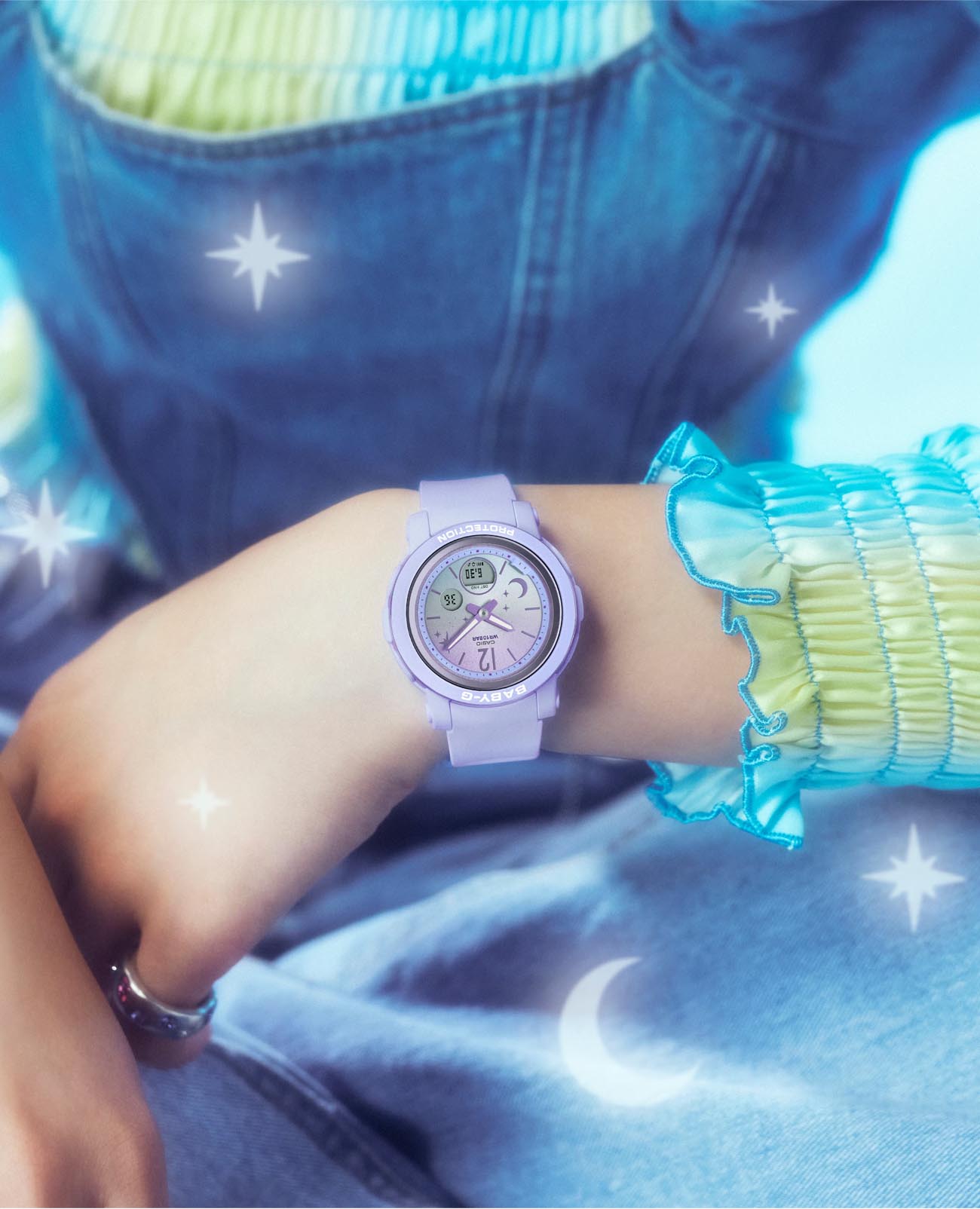 Casio Casio Baby-G BGA-290DS-2ADR (BGA-290DS-2A) , наручные женские часы фото под углом