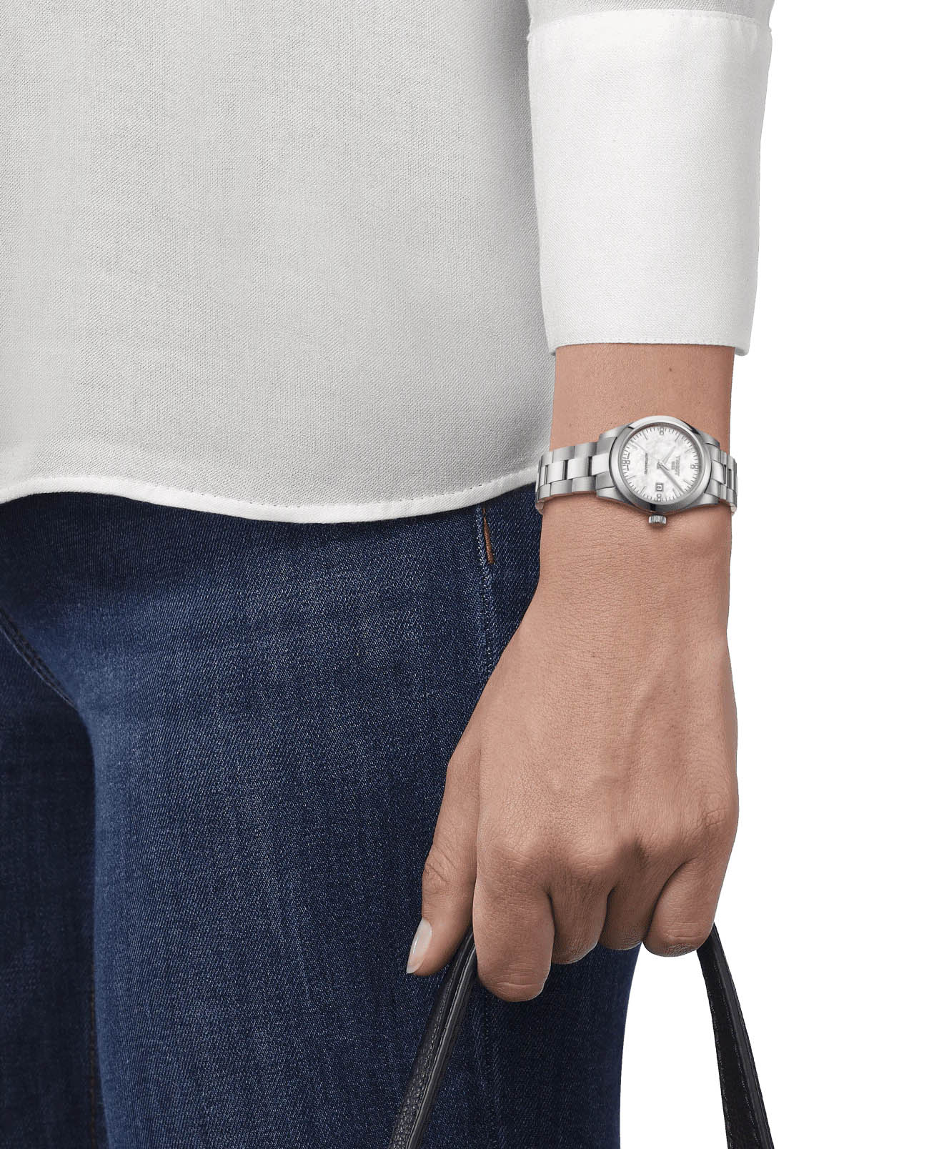 Tissot Tissot T-My Lady Automatic T132.007.11.116.00 T My Lady, наручные женские часы фото под углом