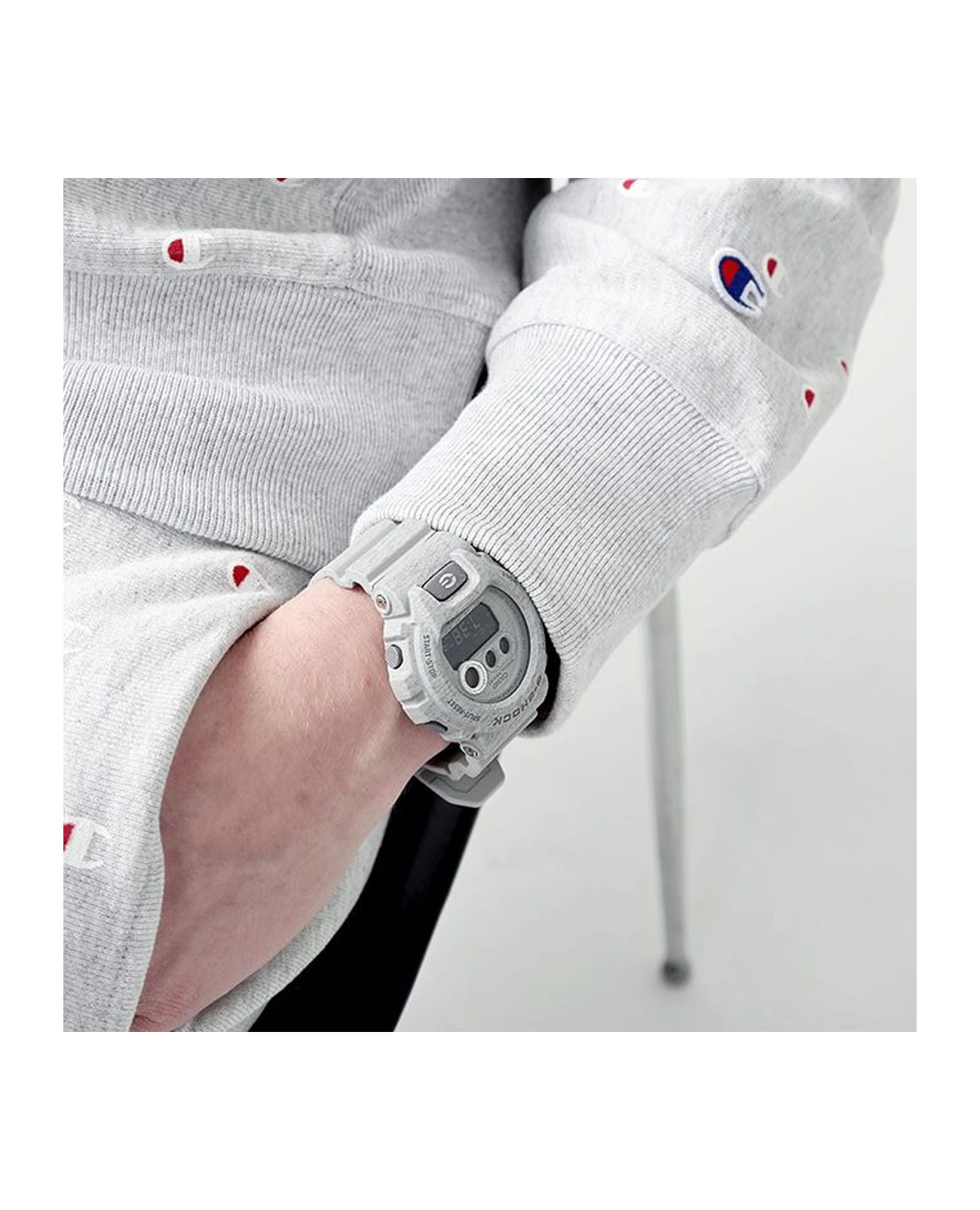 Casio Casio G-Shock GD-X6900HT-8ER электронные мужские часы часы крупный план серый циферблата
