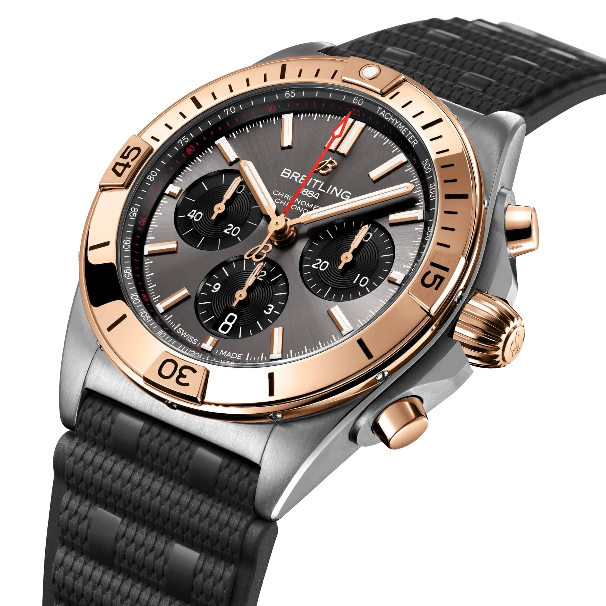 Breitling Breitling Chronomat B01 42 UB0134101B1S1 , наручные мужские часы фото под углом